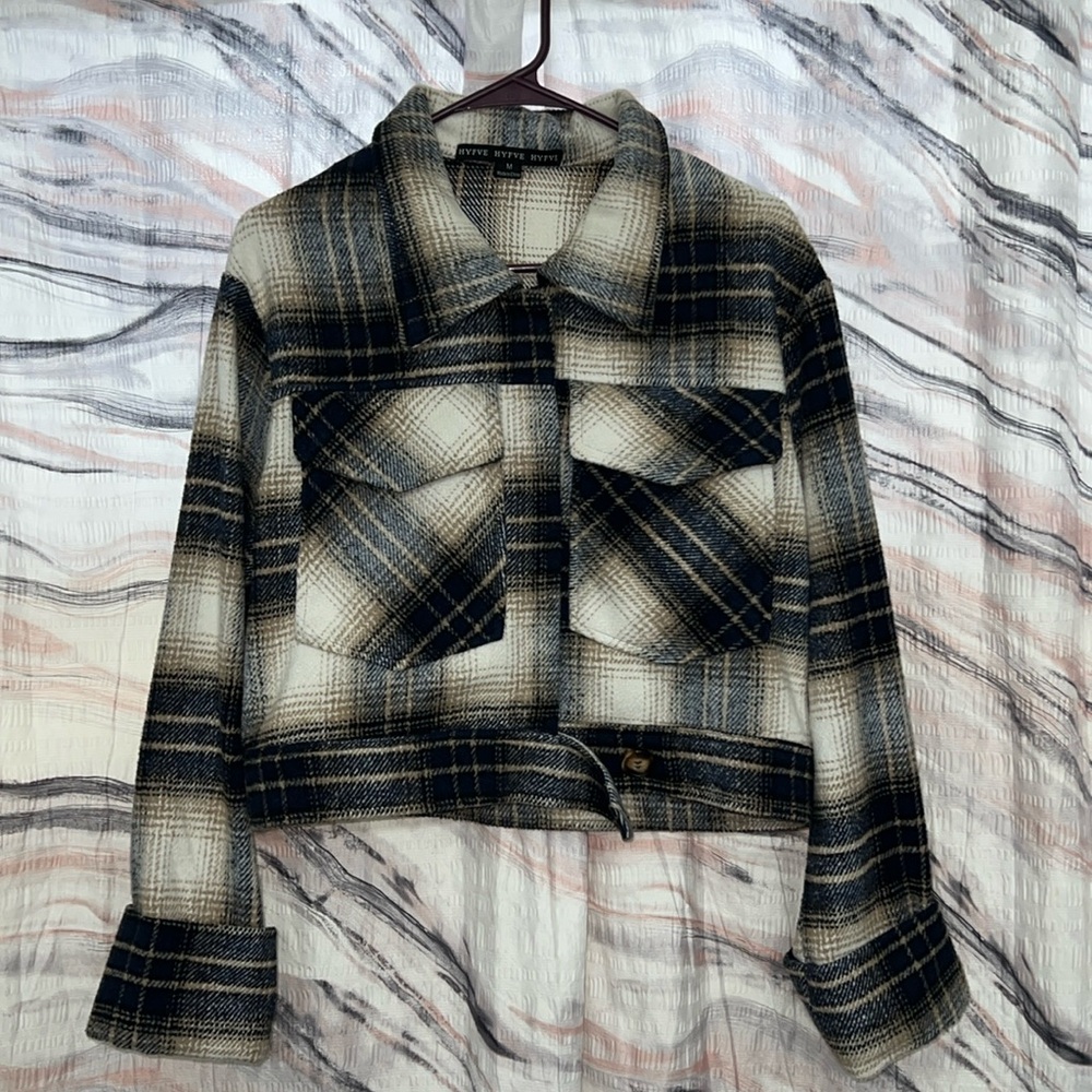Cozy On Over Plaid Shacket